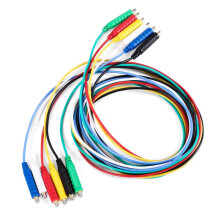 6PCS Magnetic Test Leads Silicone Soft Flexible Jumper Test Wires 30V AC5A 3.3FT Magnetic Test Leads