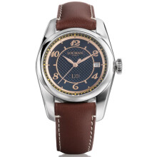 Locman - 0LO4T01R-00BKKGPN - Wrist Watch - Men - Automatic - L'O2 Full Pave