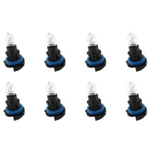 8Pcs Front Daytime Running Light Bulb with Base 6216F6 89072904 PH24W for 3008 5008 C5 12V 24W