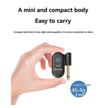 2.4GHz Wireless Guitar System A14 USB Electric Transceiver Receiver 90-Degree Rotatable for Guitar Bass Violins