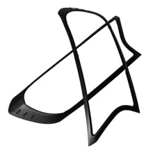 Car Headlight Cover Trim Frame Side Light Frame Daytime Running Light Frame for  Everest Ranger 2015-2019