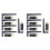 NRF24L01+PA+LNA Wireless Transceiver RF Transceiver Module 1100-Meter Long-Distance with Antenna 10Set 1