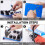 45 Degree Tile Chamfering Tool & Angle Grinder Stand, for 45 Tile Cutting & Chamfering,for 100-Type Angle Grinders 1