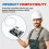 45 Degree Tile Chamfering Tool, 100-Type Universal 45 Degree Tile Chamfering Stand Type Angle Grinder,Angle Grinders 4