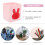 1 Moderne Roze Organizer Ps Met Grote Capaciteit Voor 4