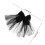 Modieuze Bridal Veil Sluier Haarclip Bruidaccessoires 2