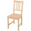 IKEA PINNTORP Light Brown Pine Chair 1