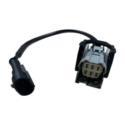 2X 6Pin  Intelligent Injector Plug for  Injector Plug Cable Adapter 23670-11030 1