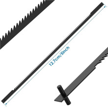 180 Stück 5-Zoll-Dekupiersägeblätter mit Stiftende, 18TPI Dekupiersägeblätter mit Stiftende Als Ersatz für 3921/3922 SK5, für Holz, Kunststoff