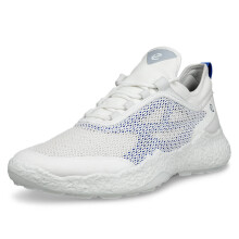 (UK 10.5-11, White/Virtual) Ecco Mens 2026 Biom H5 Textile Spikeless Leather Waterproof Golf Shoes
