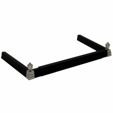 Oypla Adjustable Chrome Fire Fender Fireplace Guard Frame Surround