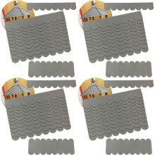 Roofing Shingles Roof for Bird House Roofing Self-Adhesive 84 Pieces Roof Shingles for Nesting Box