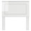 VidaXL vidaXL Headboard Gloss White 100 cm Engineered Wood 5