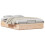 VidaXL vidaXL Ottoman Bed Frame Natural 135 x 190 cm Solid Pine Wood 2