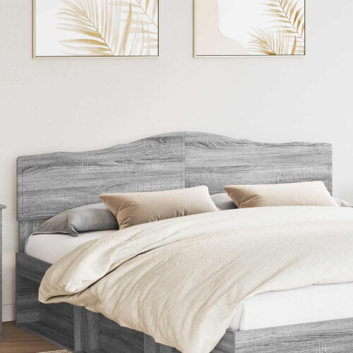 VidaXL vidaXL Headboard Grey Sonoma Engineered wood