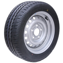 195/50 R13C 5 stud 112mm PCD Trailer wheel and tyre Wanda WR068 tyre