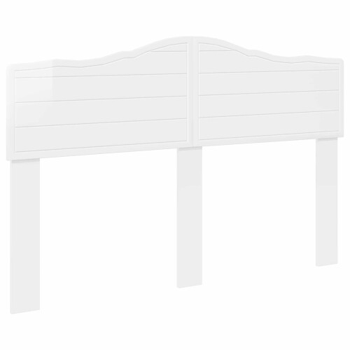 VidaXL vidaXL Headboard Gloss White Engineered wood 1