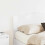 VidaXL vidaXL Headboard Gloss White Engineered wood 3
