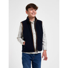 Jack Pyke Junior Kids Countryman Thermal Fleece Gilet Navy Blue Size 11-12 Years