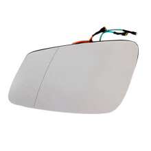 Car Left Heated Glass Rearview Mirror Reversing Rearview Mirror Side Wing Mirror Glass for - F01 F02 F03 F04 F06 F10