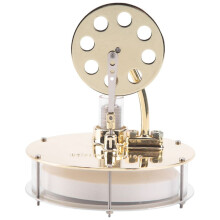 Lage Temperatuur Stirling Engine Model Steam Power Science Om Fysieke Experimentspeelgoed Te Maken Modelornamenten