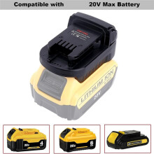 Adaptador CompatíVel com Bateria  20V Max SubstituiçãO de Bateria para  M18 18V, Adaptador DW18ML