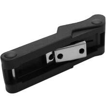 2 StüCk Flexibles TüR-Zugriegelschloss 3,8 Zoll Ersatz-Weichgummi Schwarz Over-Center C7-10
