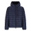 Diesel (S, Navy Blue) Diesel Mens Plain Hooded Jacket 1