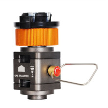 Outdoor Camping Visual Gas Tank Converter Tank Gas Refill Adapter ValveIsobutane/Butane Mutual Charge Gas Adapter