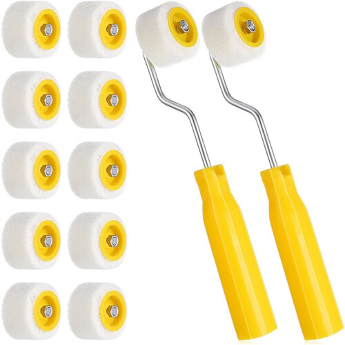 4/5 Inch  Paint Roller, Foam Roller Paint, Tiny Painting Tool for Touch  Trim  or Corner