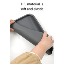 For Model Y Juniper Launch 2025 Model 3 Highland 2024 TPE Soft Car Center Console Armrest Lid Central Black