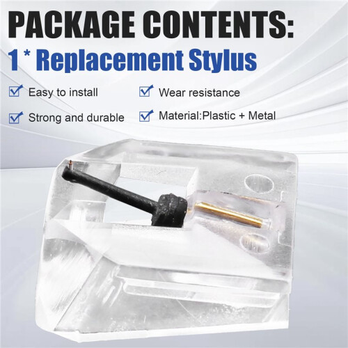 Replacement Stylus Replace Stylus ATXP5 Turntable LP Vinyl Record Phonograph Transparent ATXP7 2