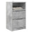 VidaXL vidaXL Bedside Table Concrete Grey 40 x 30 x 467 cm Engineered Wood 3