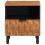 VidaXL vidaXL Bedside Cabinet 2 pcs Brown 40 x 33 x 46 cm Solid Mango Wood 5