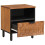 VidaXL vidaXL Bedside Cabinet 2 pcs Brown 40 x 33 x 46 cm Solid Mango Wood 3