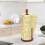 Wood Kitchen Roll Paper Towel Holder Standing Tissue Stand 9