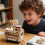 2 Sets Interactive Wooden Cable Car Building Set With Adjustable 11