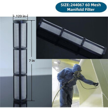 181072 244067 287032 Airless-Filtersieb-Set, Kompatibel mit Lackteilen 695 795 1095 1595 3900 5900