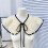 Delicate Floral Embroidery Detachable Neckpiece Adjustable Strap 11