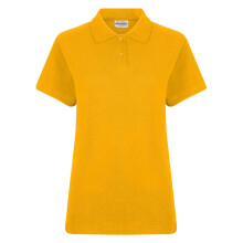 (6 UK - 8 UK, Sunflower) Absolute Apparel Womens/Ladies Elegant Fitted Polo