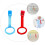 2St Multifunctionele Baby Leren Staande Ring Wieg En Bed 3