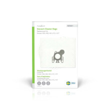 Sacchetti per aspirapolvere, sintetici, confezione da 4, adatti per Hoover H60-H77