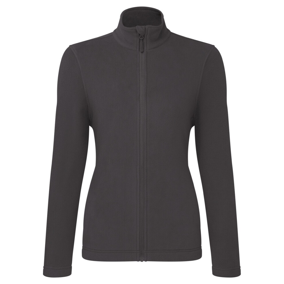 Premier (3Xl, Dark Grey) Womens/Ladies Recyclight Full Zip Fleece Jacket