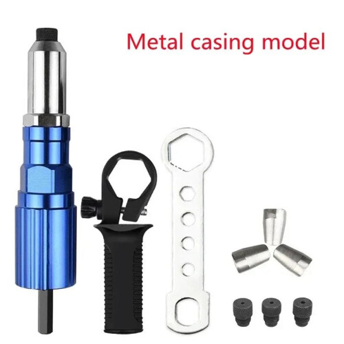 Electric Rivet Gun for 2.4mm-4.8mm Rivets, Cordless Nut Insert Power Tool 1