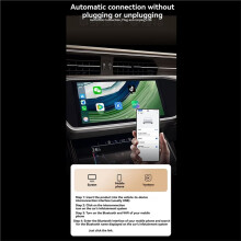 2 In1 Wireless Carplay Adapter Android AUTO Carplay AI Box WiFi & Wired CarPlay to Wireless Carplay