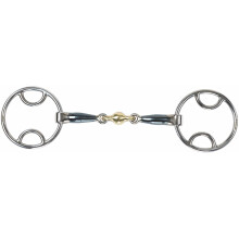 (5in, Blue) Shires Sweet Iron Lozenge Horse Bevel Bit