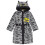 Batman (9-10 Years, Grey/Black/Yellow) Batman Boys Fluffy Robe 1