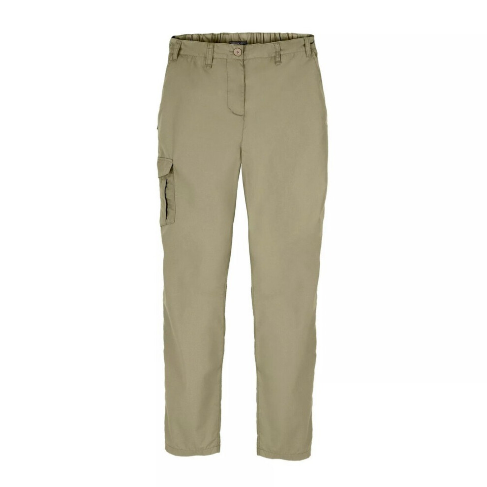 Craghoppers (12 Uk L, Pebble) Womens/Ladies Expert Kiwi Trousers