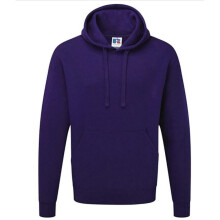 (2XL, Purple) Russell Colour Mens Hooded Sweatshirt / Hoodie