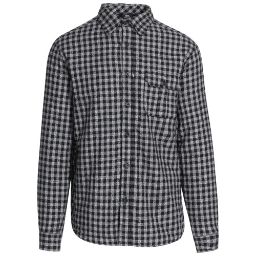 Trespass (S, Black) Trespass Mens Checked Regular Shirt